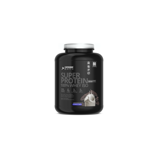 Superprotein 100% Whey ISO | Cookies&Cream | 80 Servicios