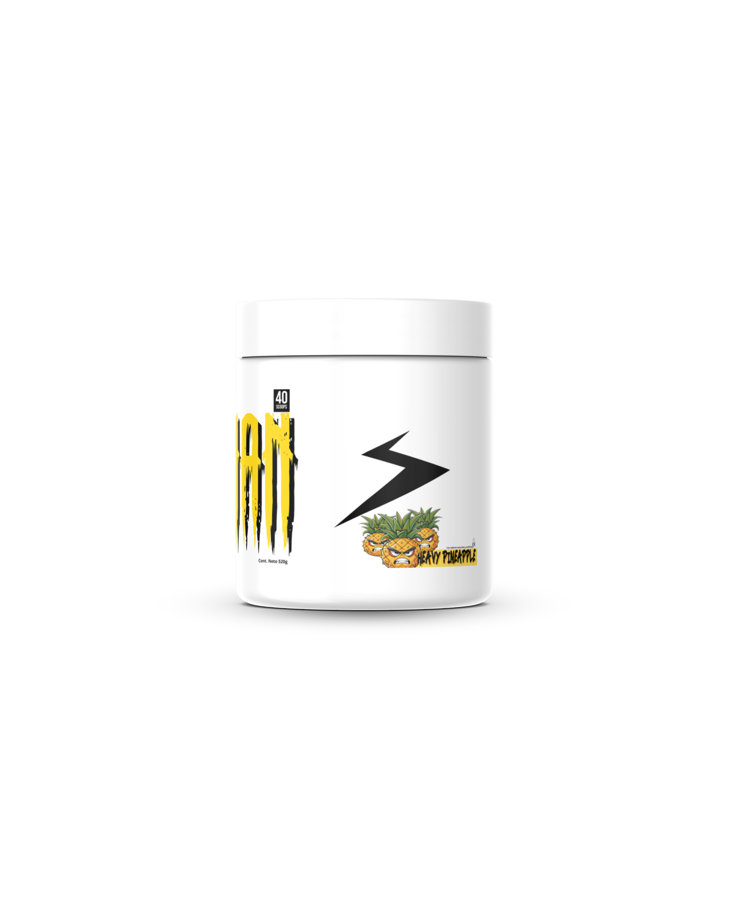 Superhuman® Pre-Workout | Heavy Pineapple | 40 Servicios