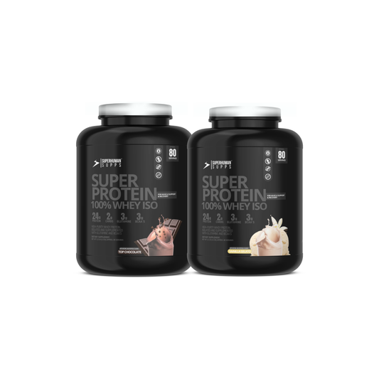 Two Pack Superprotein 100% Whey ISO | 80 Servicios