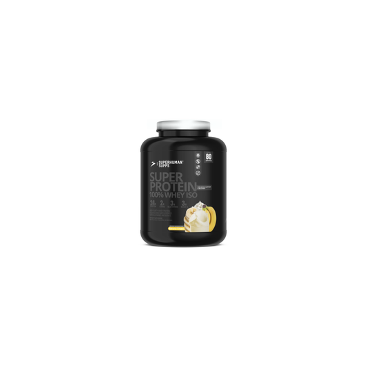 Superprotein 100% Whey ISO | Banana Cream | 80 Servicios